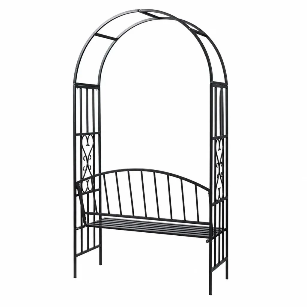 Rosenbogen Metall 90 Cm Breit 1
