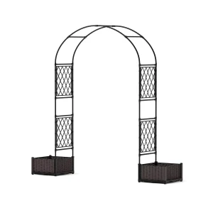 Rosenbogen Metall 170 Cm Breit 1